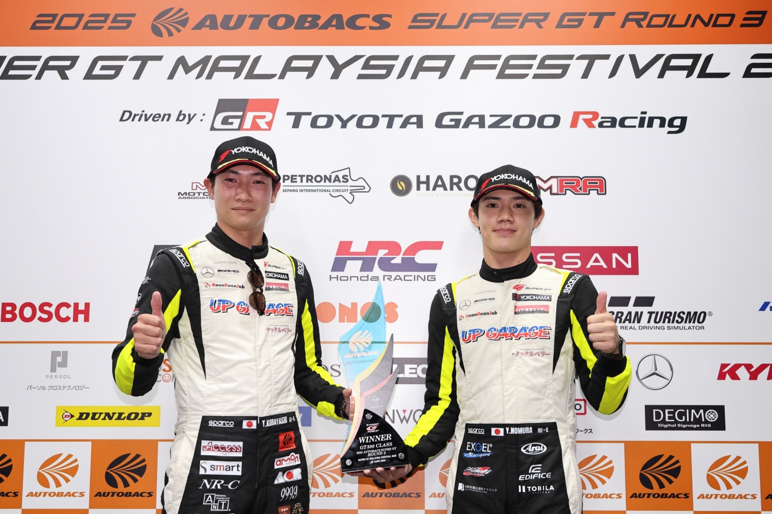 野村勇斗選手 SUPER GT 